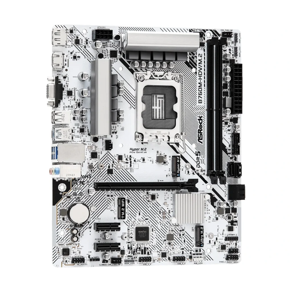 Материнська плата ASRock B760M-HDV/M.2 Socket 1700 UA