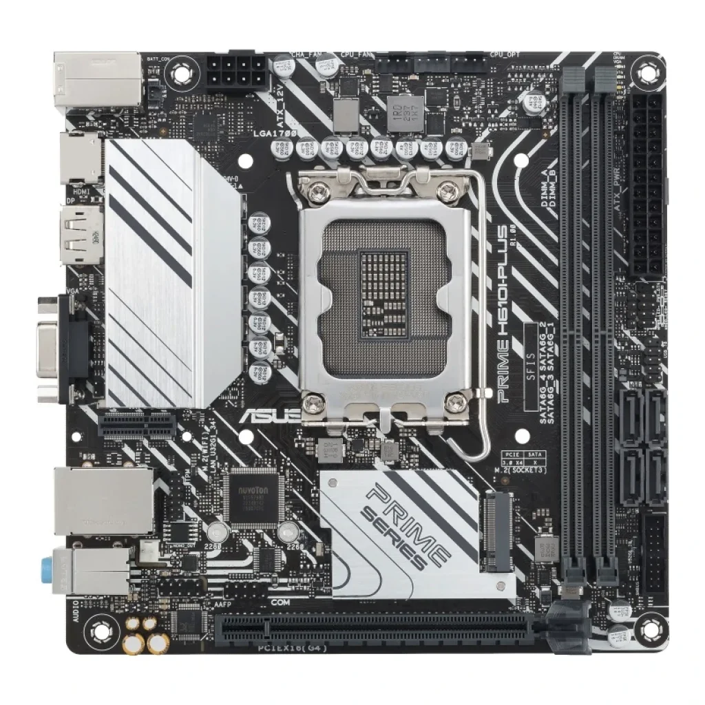 Материнская плата Asus Prime H610I-Plus-CSM Socket 1700 UA