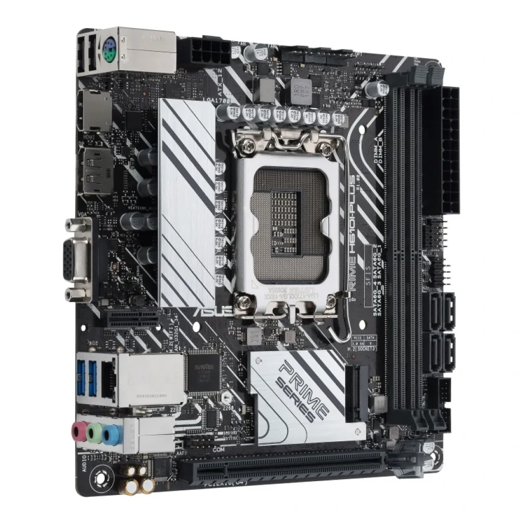 Материнская плата Asus Prime H610I-Plus-CSM Socket 1700 UA