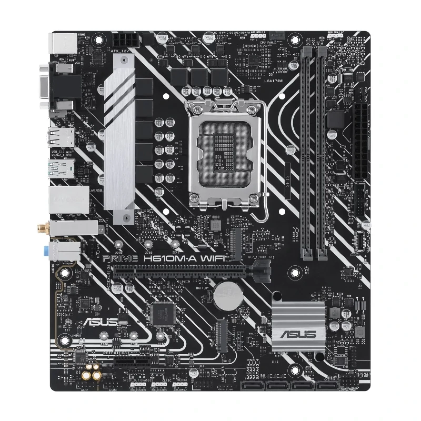 Материнская плата Asus Prime H610M-A WiFi Socket 1700 UA
