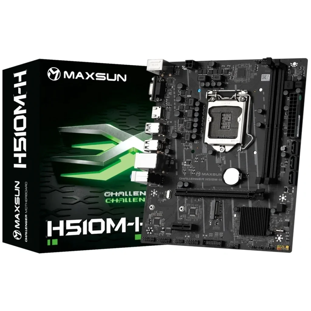 Материнська плата Maxsun Challenger H510M-H Socket 1200, MS-Challenger H510M-H UA