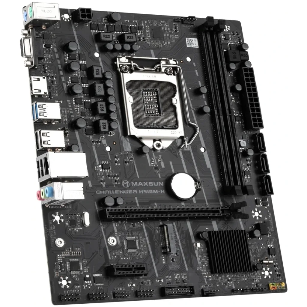 Материнська плата Maxsun Challenger H510M-H Socket 1200, MS-Challenger H510M-H UA