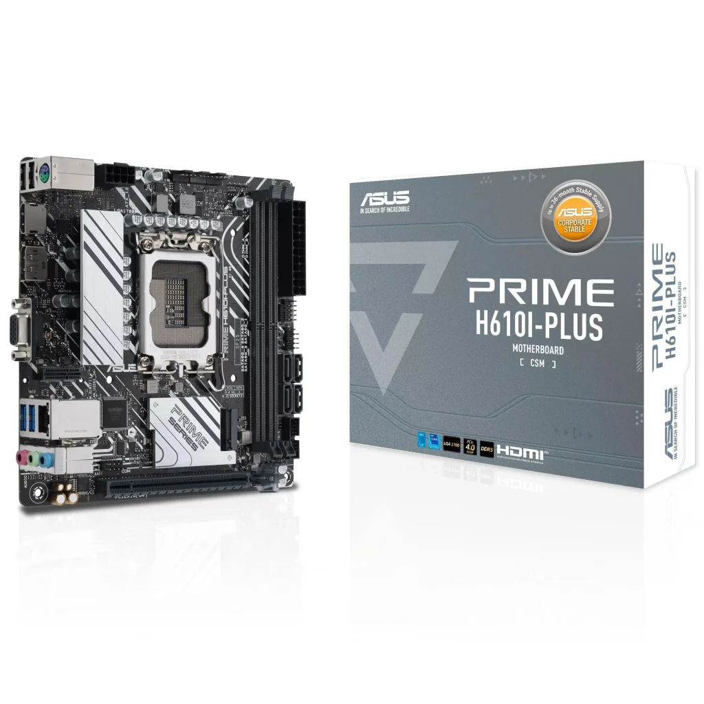 Материнская плата Asus Prime H610I-Plus-CSM Socket 1700 UA