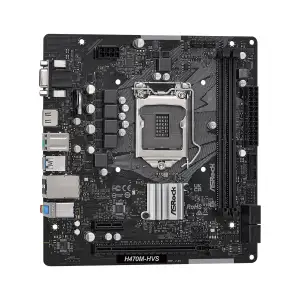 Материнська плата ASRock H470M-HVS R2.0 Socket 1200 UA