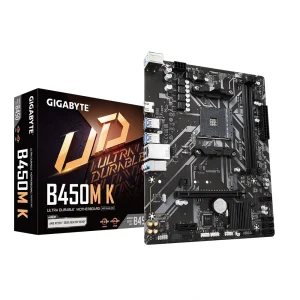 Материнская плата Gigabyte B450M K Socket AM4 UA