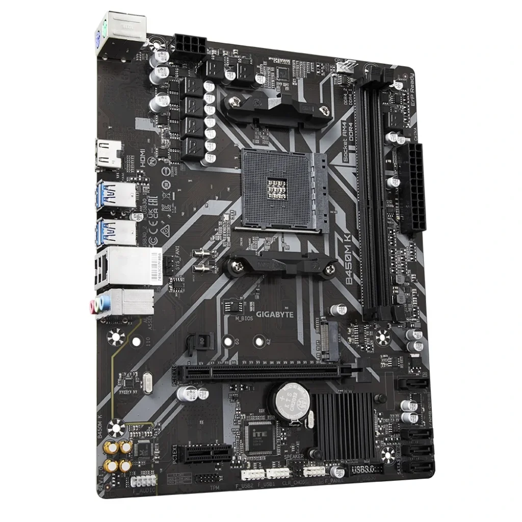 Материнська плата Gigabyte B450M K Socket AM4 UA