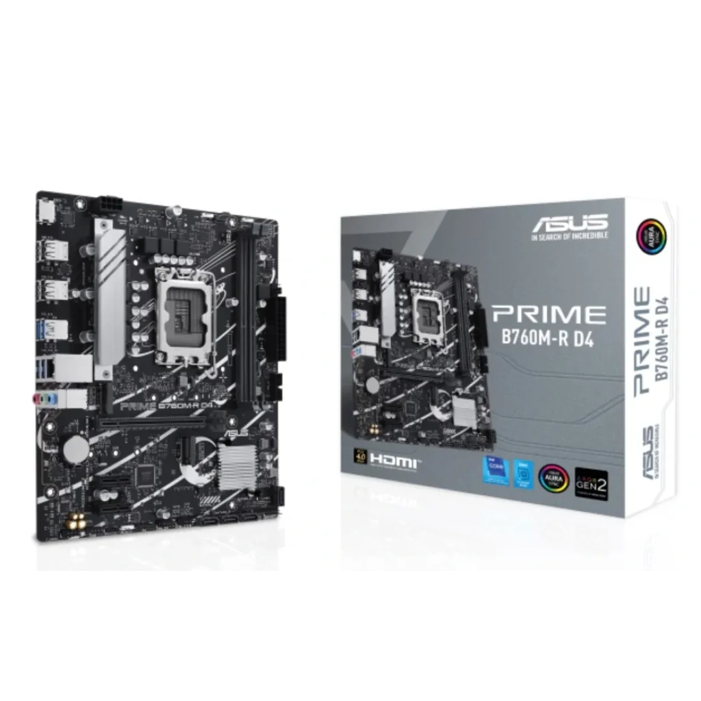 Материнская плата Asus Prime B760M-R D4 Socket 1700 UA