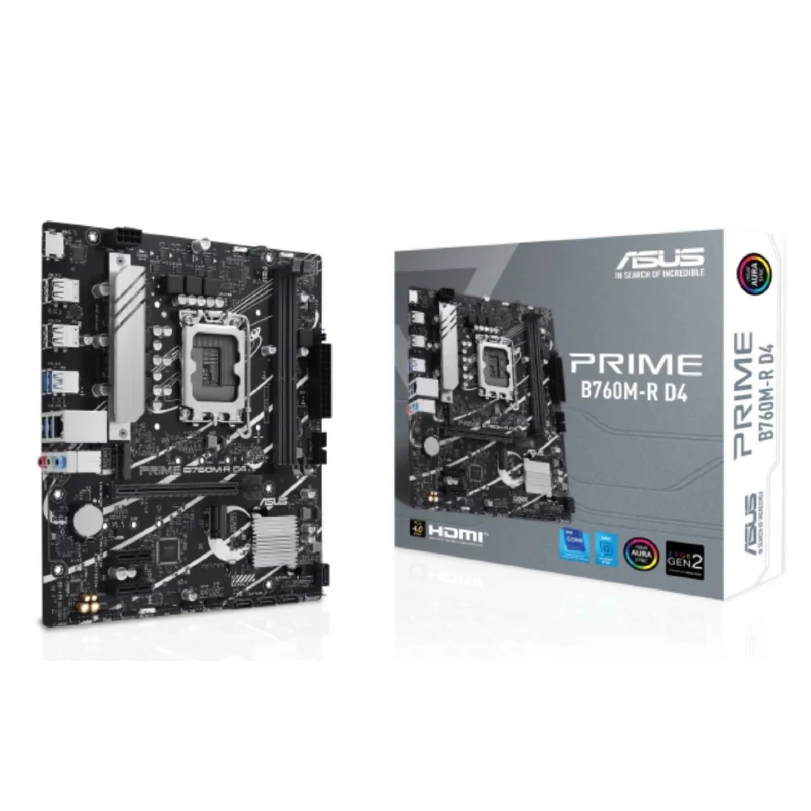 Материнська плата Asus Prime B760M-R D4 Socket 1700 UA
