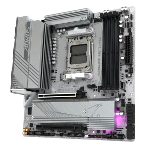 Материнская плата Gigabyte B650M Aorus Elite AX Ice Socket AM5, B650M A ELITE AX ICE UA