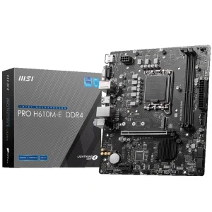 Материнська плата MSI Pro H610M-E DDR4 Socket 1700 UA