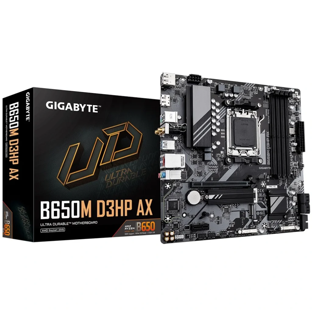 Материнська плата Gigabyte B650M D3HP AX Socket AM5 UA