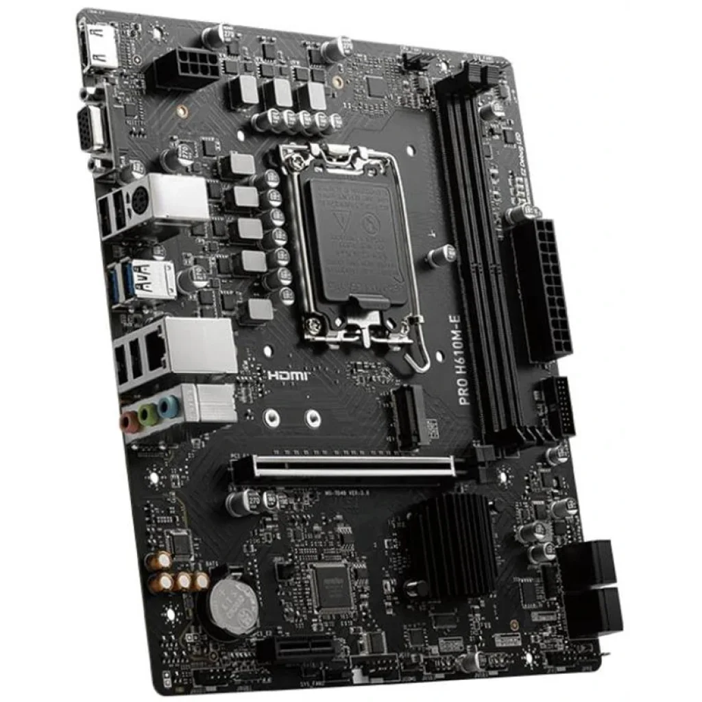 Материнська плата MSI Pro H610M-E Socket 1700 UA