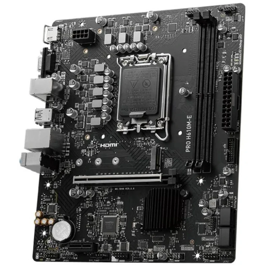 Материнська плата MSI Pro H610M-E Socket 1700 UA