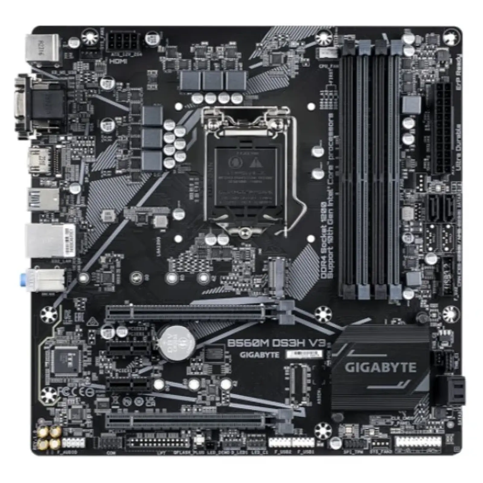 Материнська плата Gigabyte B560M DS3H V3 Socket 1200 UA