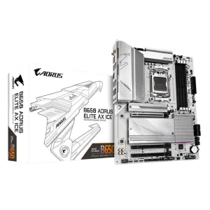 Материнская плата Gigabyte B650 Aorus Elite AX Ice Socket AM5 UA
