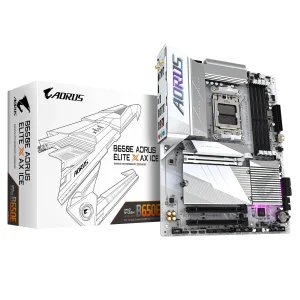 Материнська плата Gigabyte B650E Aorus Elite X Ice Socket AM5 UA