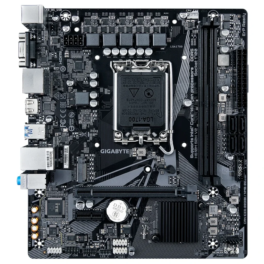 Материнська плата Gigabyte H610M S2H V2 Socket 1700 UA