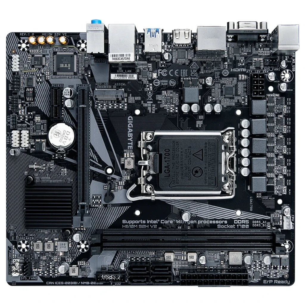 Материнська плата Gigabyte H610M S2H V2 Socket 1700 UA
