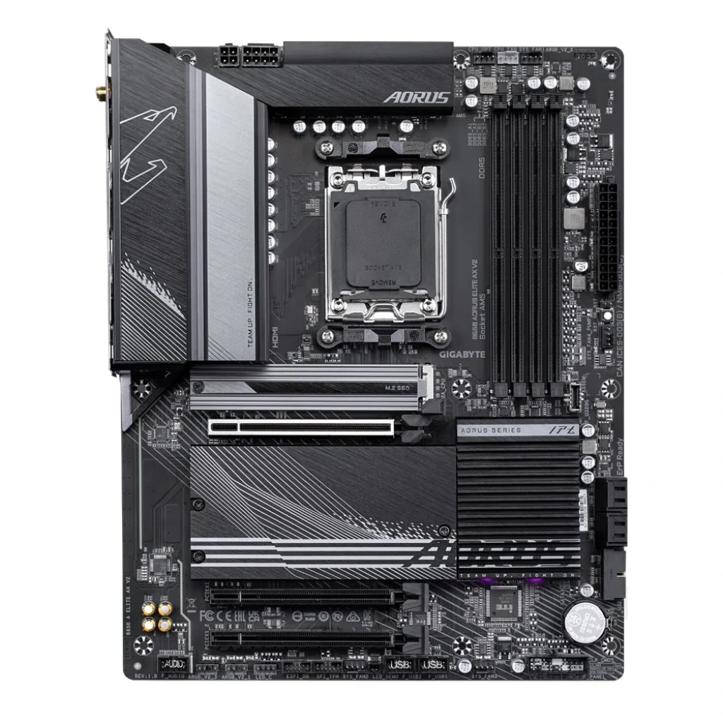 Материнская плата Gigabyte B650 Aorus Elite AX V2 Socket AM5, B650 A ELITE AX V2 UA