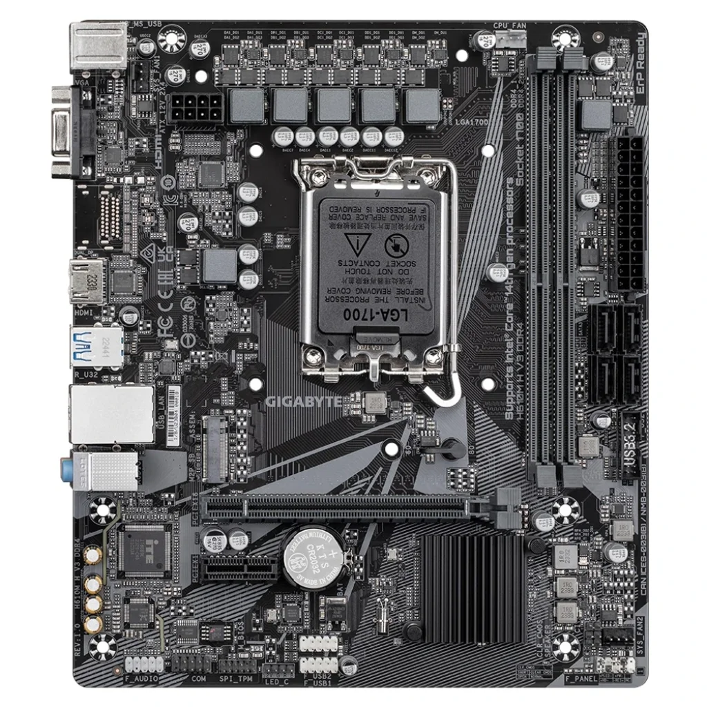 Материнська плата Gigabyte H610M H V3 DDR4 Socket 1700 UA