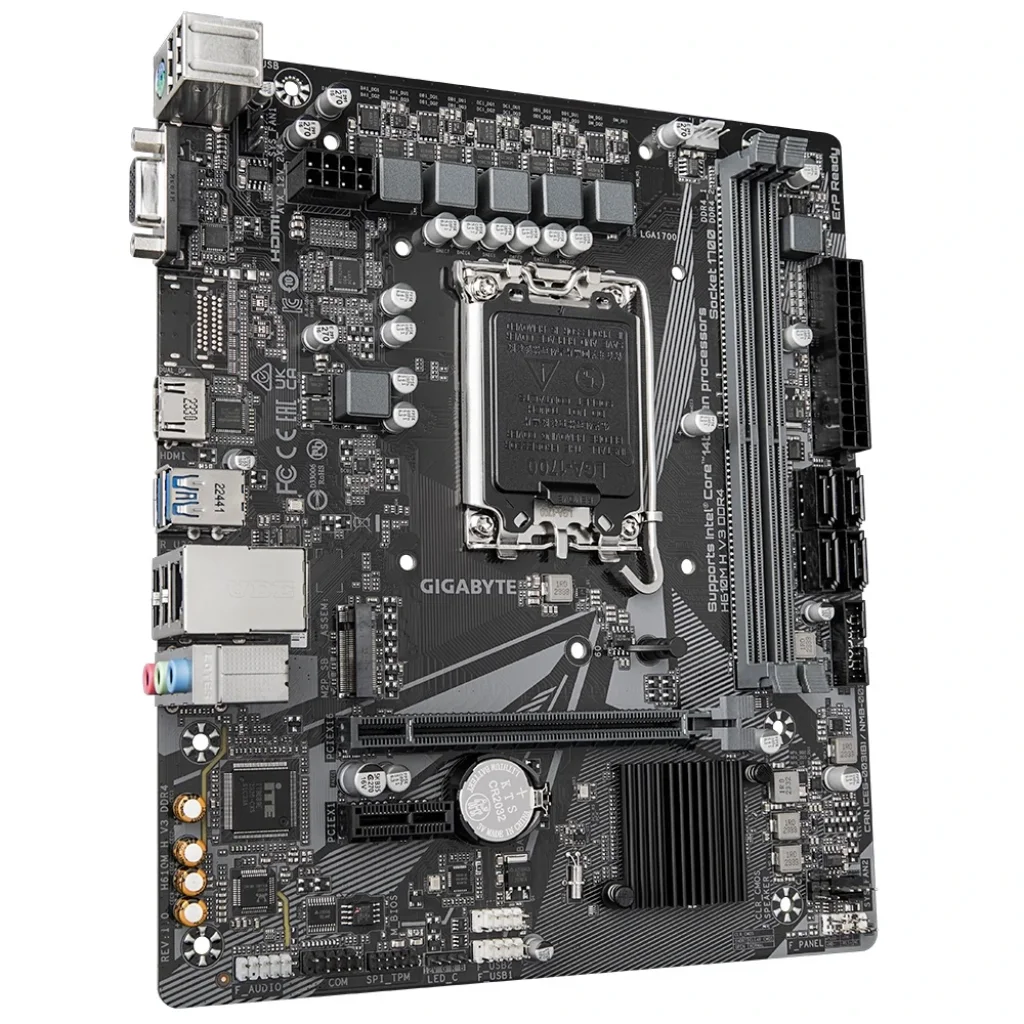 Материнська плата Gigabyte H610M H V3 DDR4 Socket 1700 UA