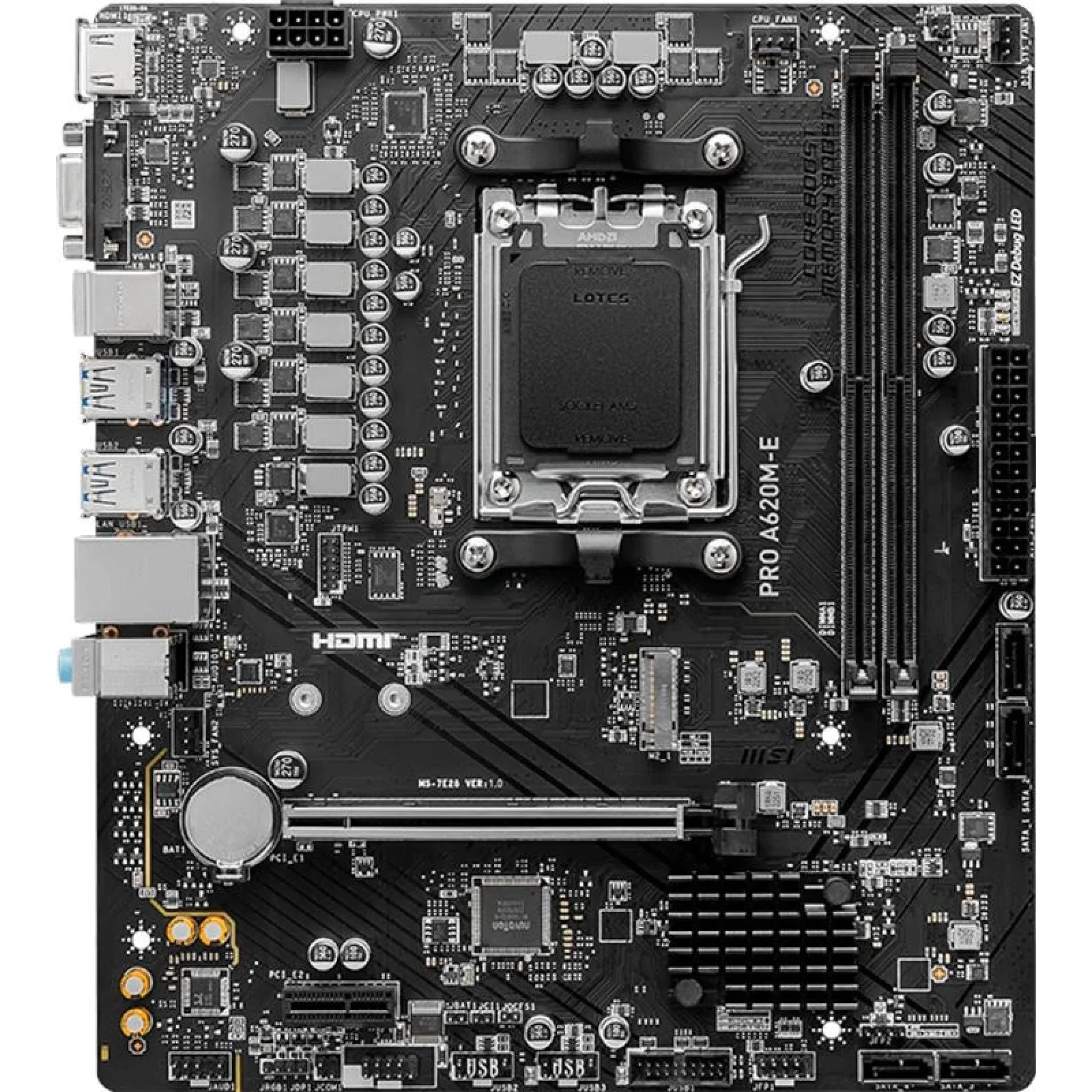 Материнська плата MSI Pro A620M-E Socket AM5 UA