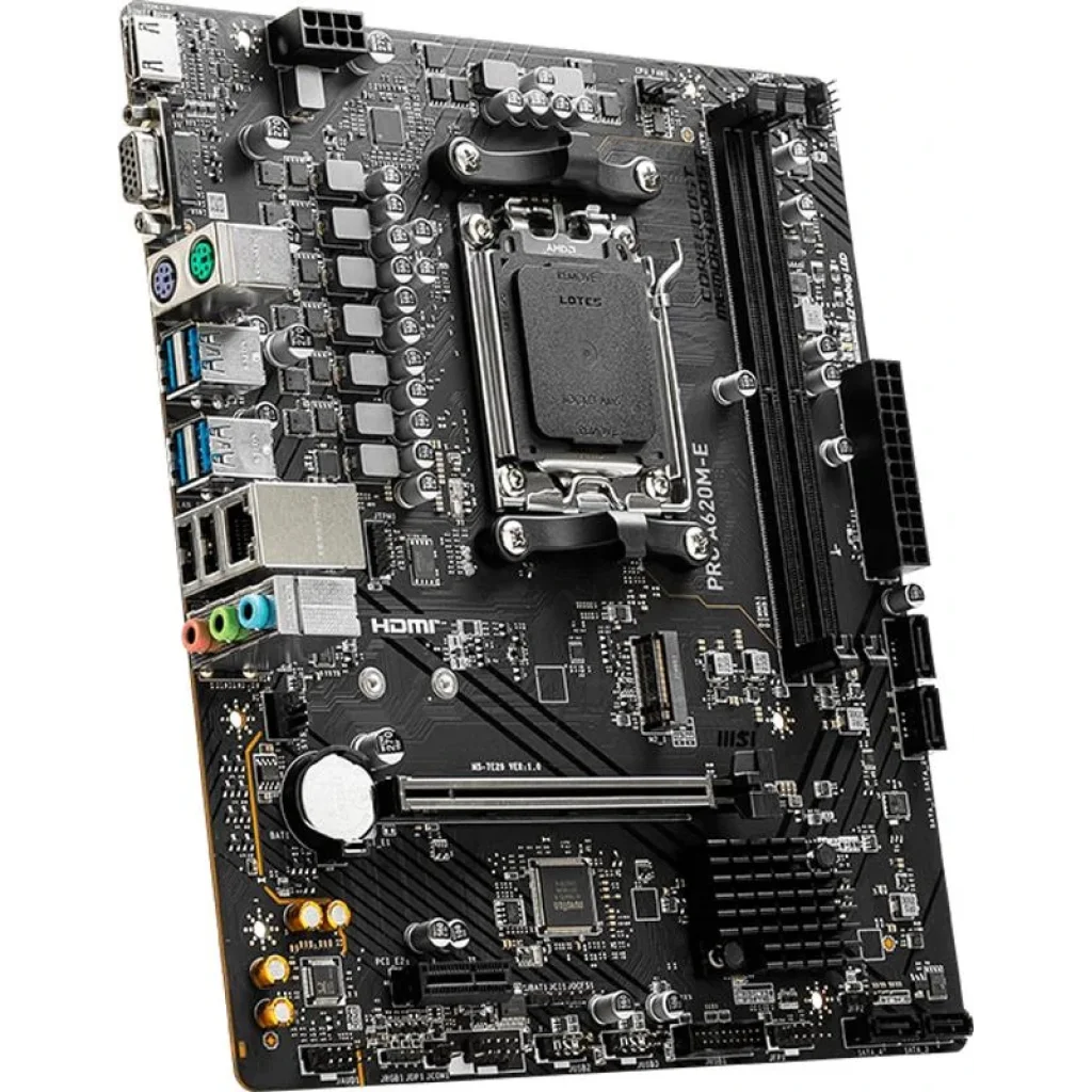 Материнська плата MSI Pro A620M-E Socket AM5 UA