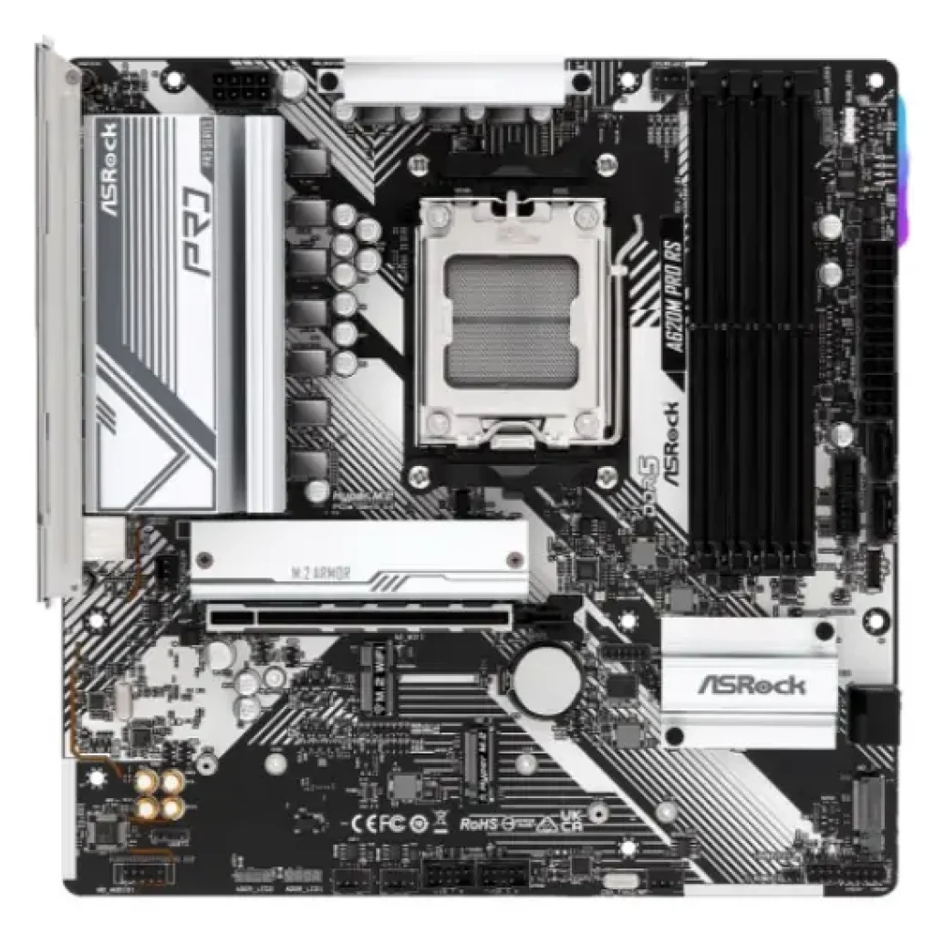 Материнська плата ASRock A620M Pro RS Socket AM5 UA
