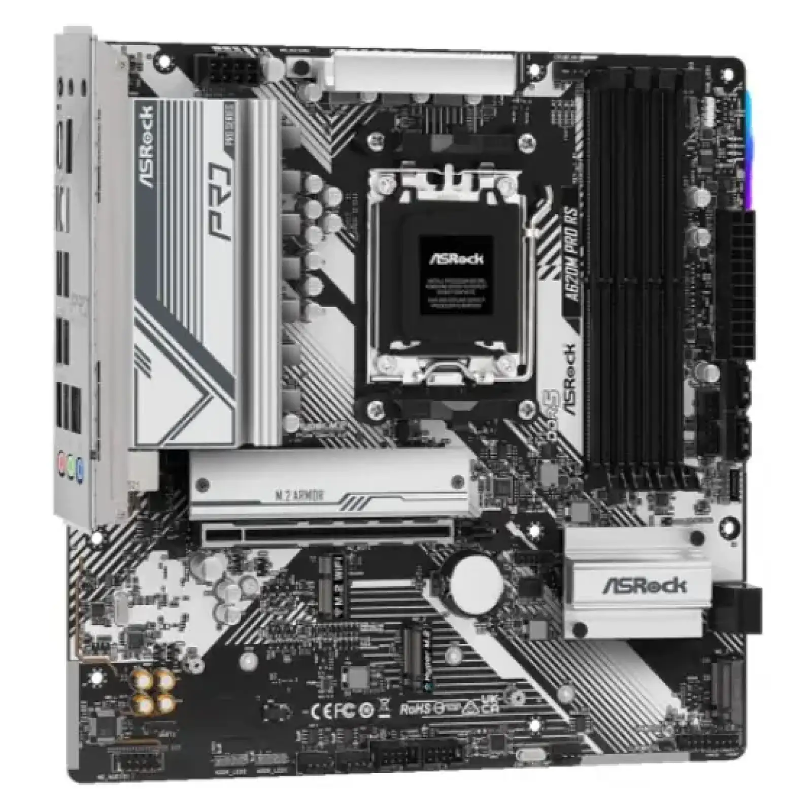 Материнська плата ASRock A620M Pro RS Socket AM5 UA