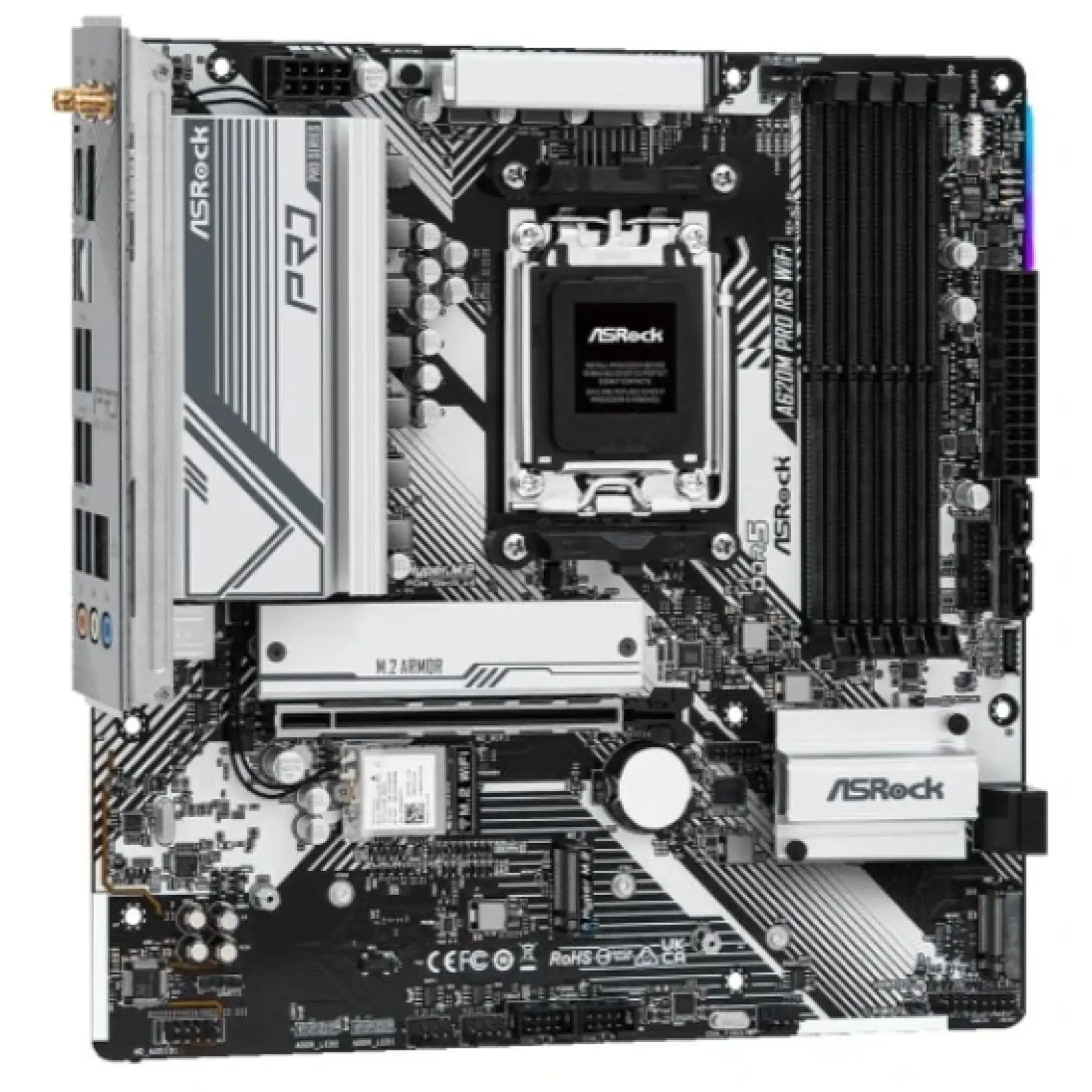 Материнська плата ASRock A620M Pro RS WiFi Socket AM5 UA