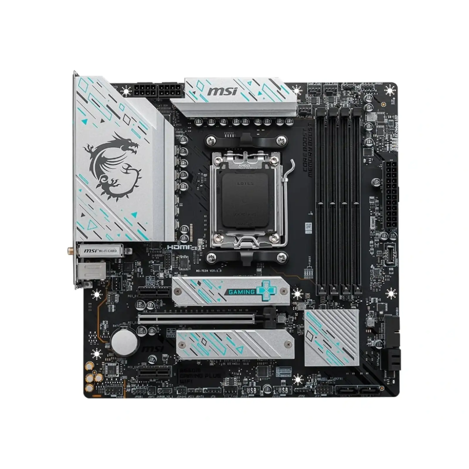 Материнська плата MSI B650M Gaming Plus WiFi Socket AM5 UA