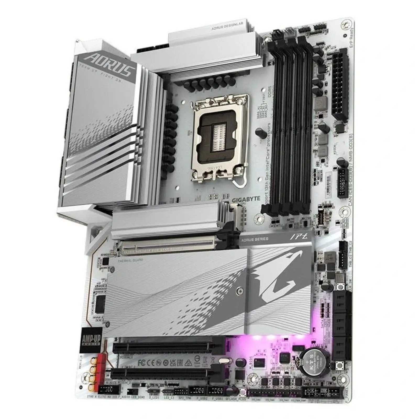 Материнська плата Gigabyte Z790 Aorus Elite AX Ice Socket 1700, Z790 A ELITE AX ICE UA