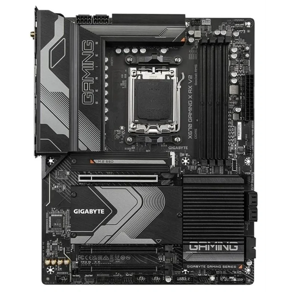 Материнська плата Gigabyte X670 Gaming X AX V2 Socket AM5 UA