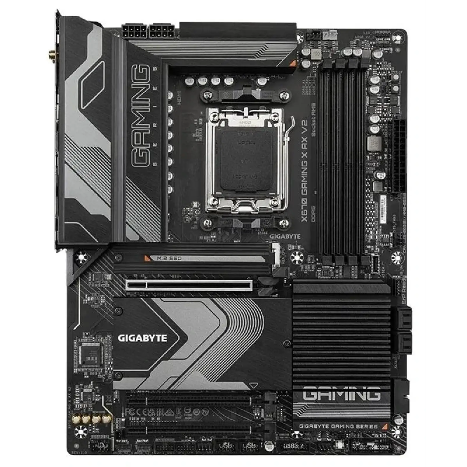 Материнська плата Gigabyte X670 Gaming X AX V2 Socket AM5 UA