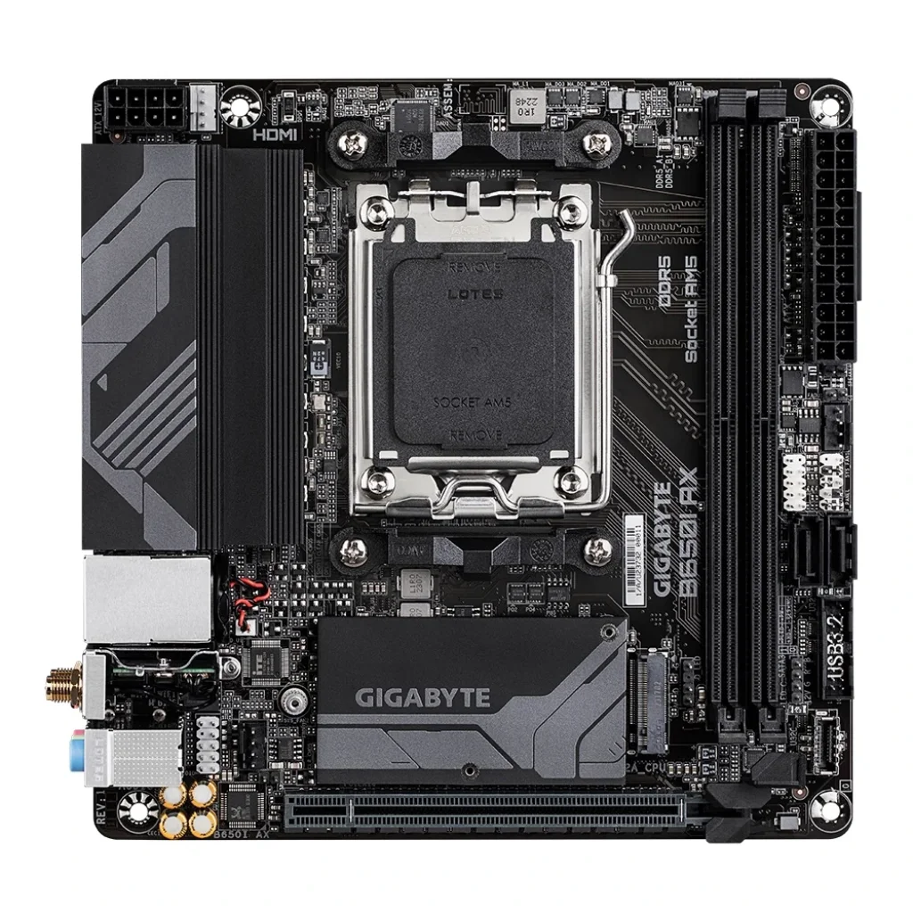 Материнська плата Gigabyte B650I AX Socket AM5 UA