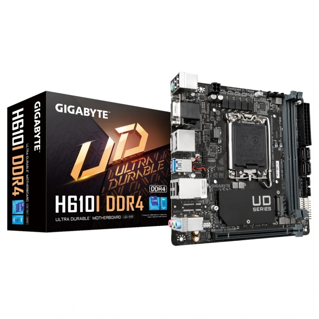 Материнська плата Gigabyte H610I DDR4 Socket 1700 UA
