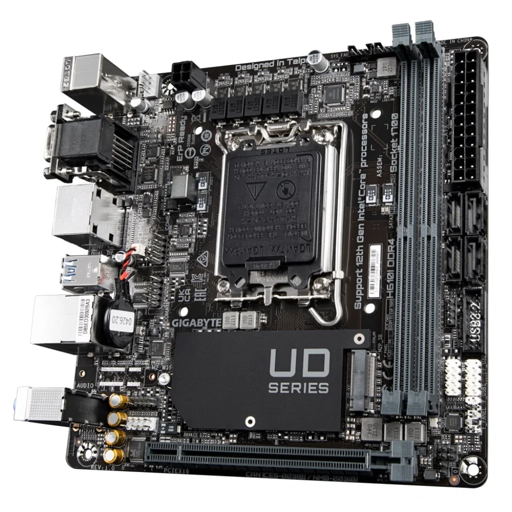 Материнська плата Gigabyte H610I DDR4 Socket 1700 UA