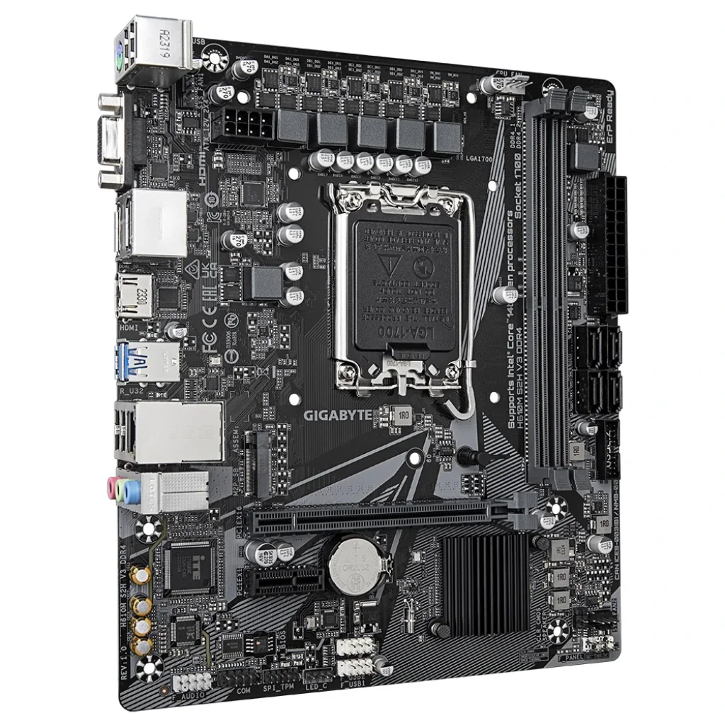 Материнська плата Gigabyte H610M S2H V3 DDR4 Socket 1700 UA