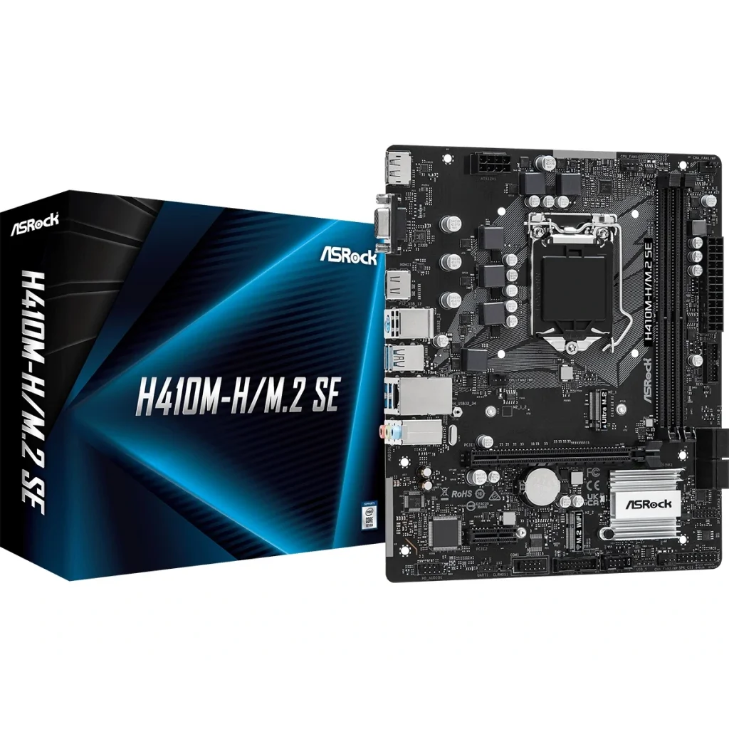 Материнская плата ASRock H410M-H/M.2 SE Socket 1200 UA