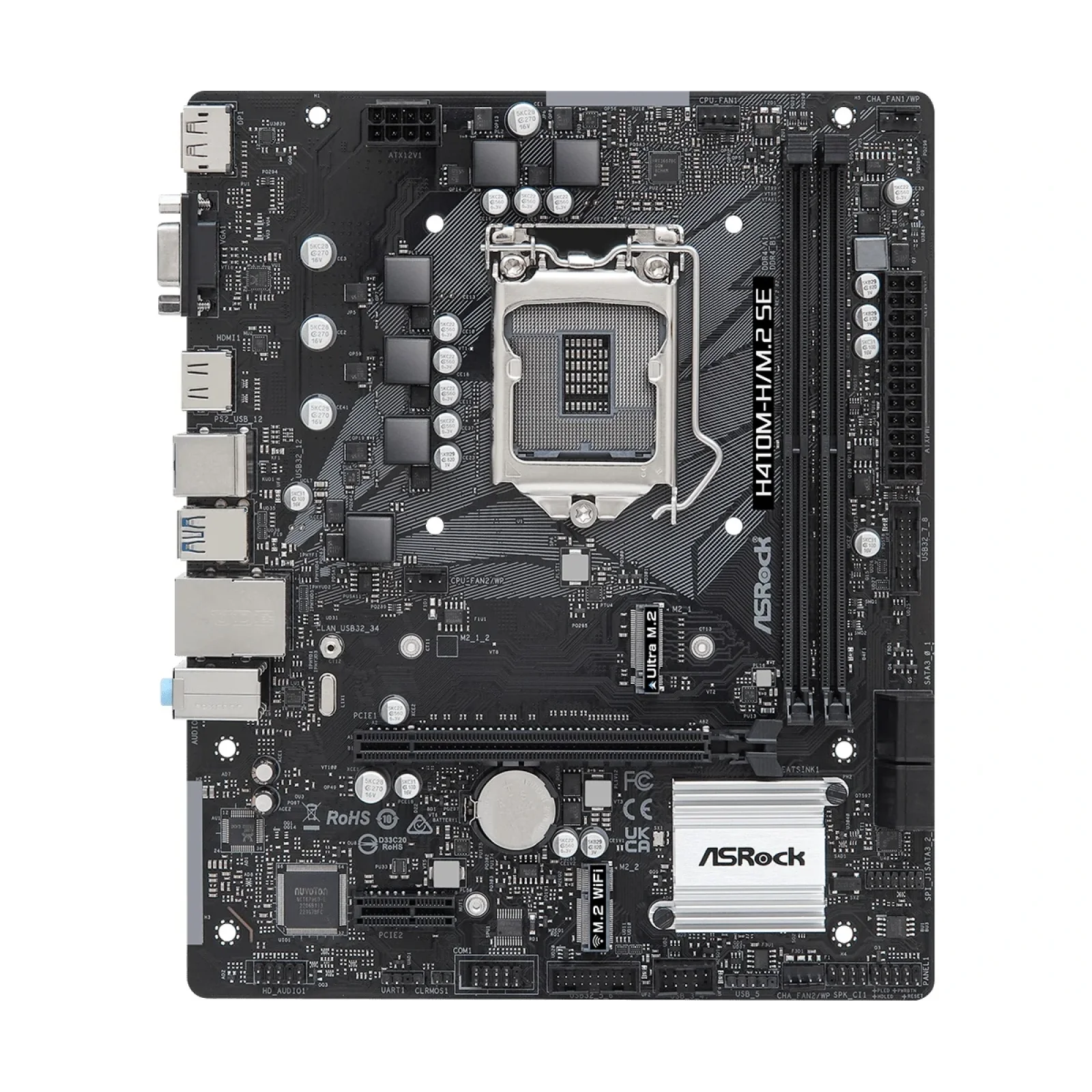 Материнська плата ASRock H410M-H/M.2 SE Socket 1200 UA