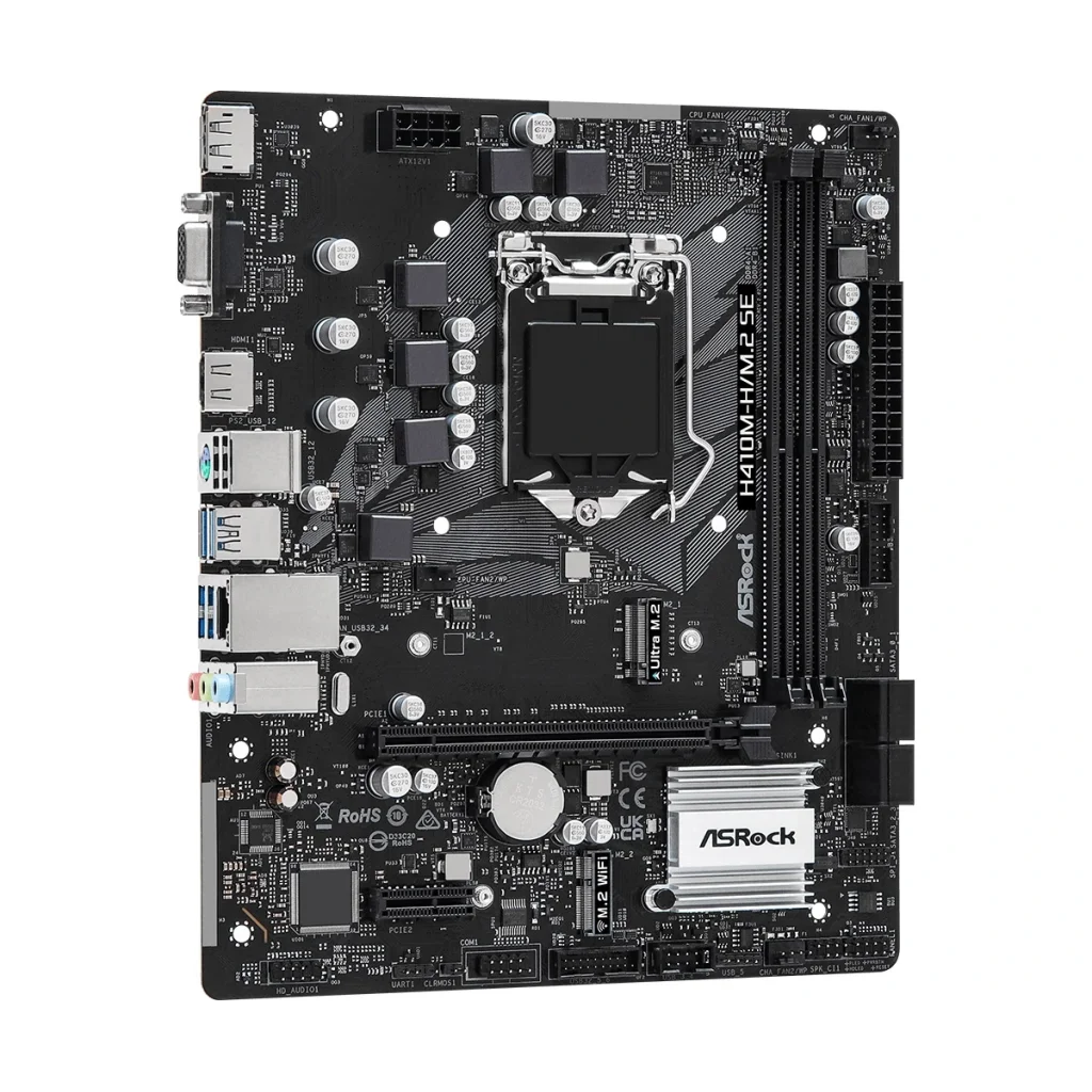 Материнская плата ASRock H410M-H/M.2 SE Socket 1200 UA