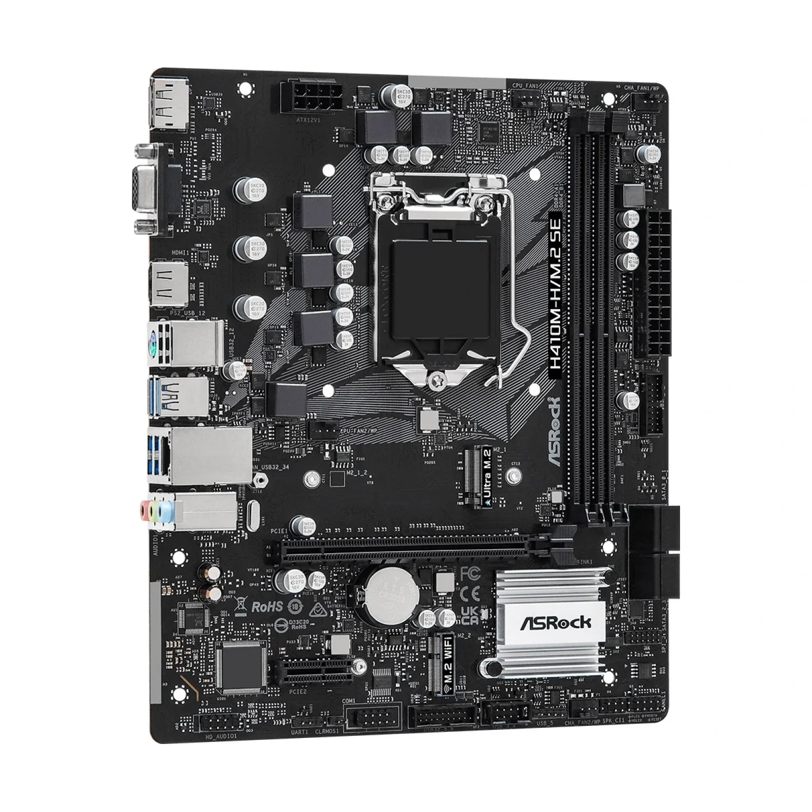 Материнська плата ASRock H410M-H/M.2 SE Socket 1200 UA
