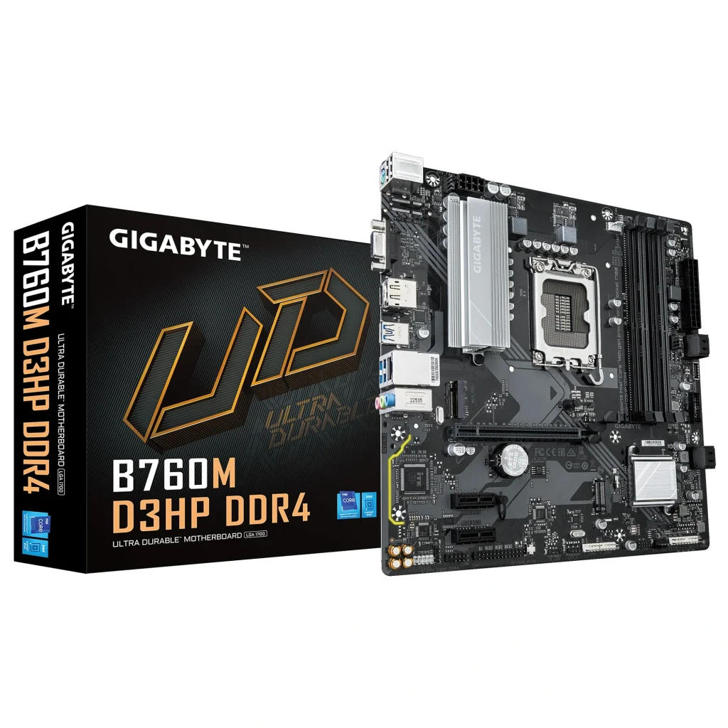 Материнська плата Gigabyte B760M D3HP DDR4 Socket 1700 UA