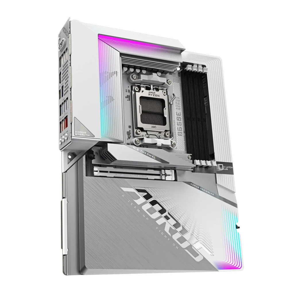Материнська плата Gigabyte B650E A Stealth Ice Socket AM5 UA