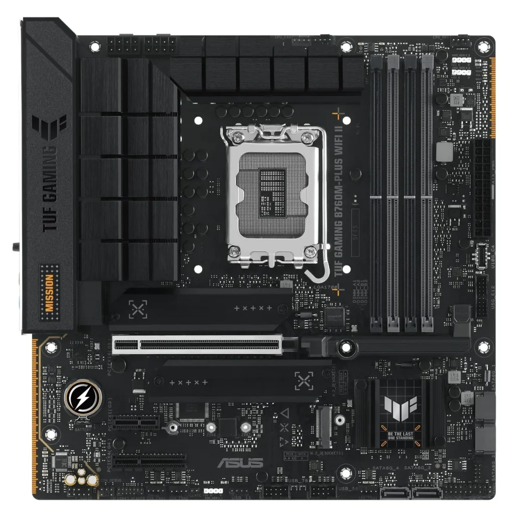 Материнська плата Asus TUF Gaming B760M-Plus WiFi II Socket 1700 UA