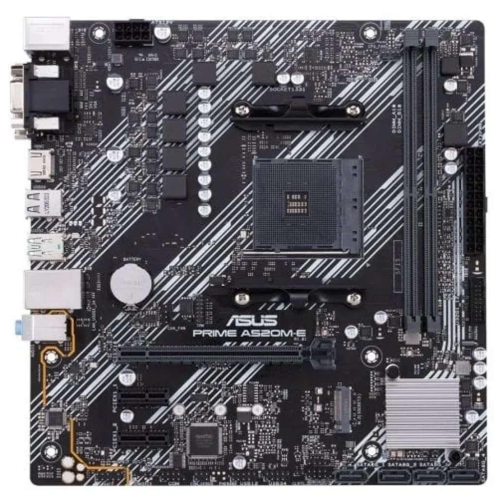 Материнська плата Asus Prime A520M-E/CSM Socket AM4 UA