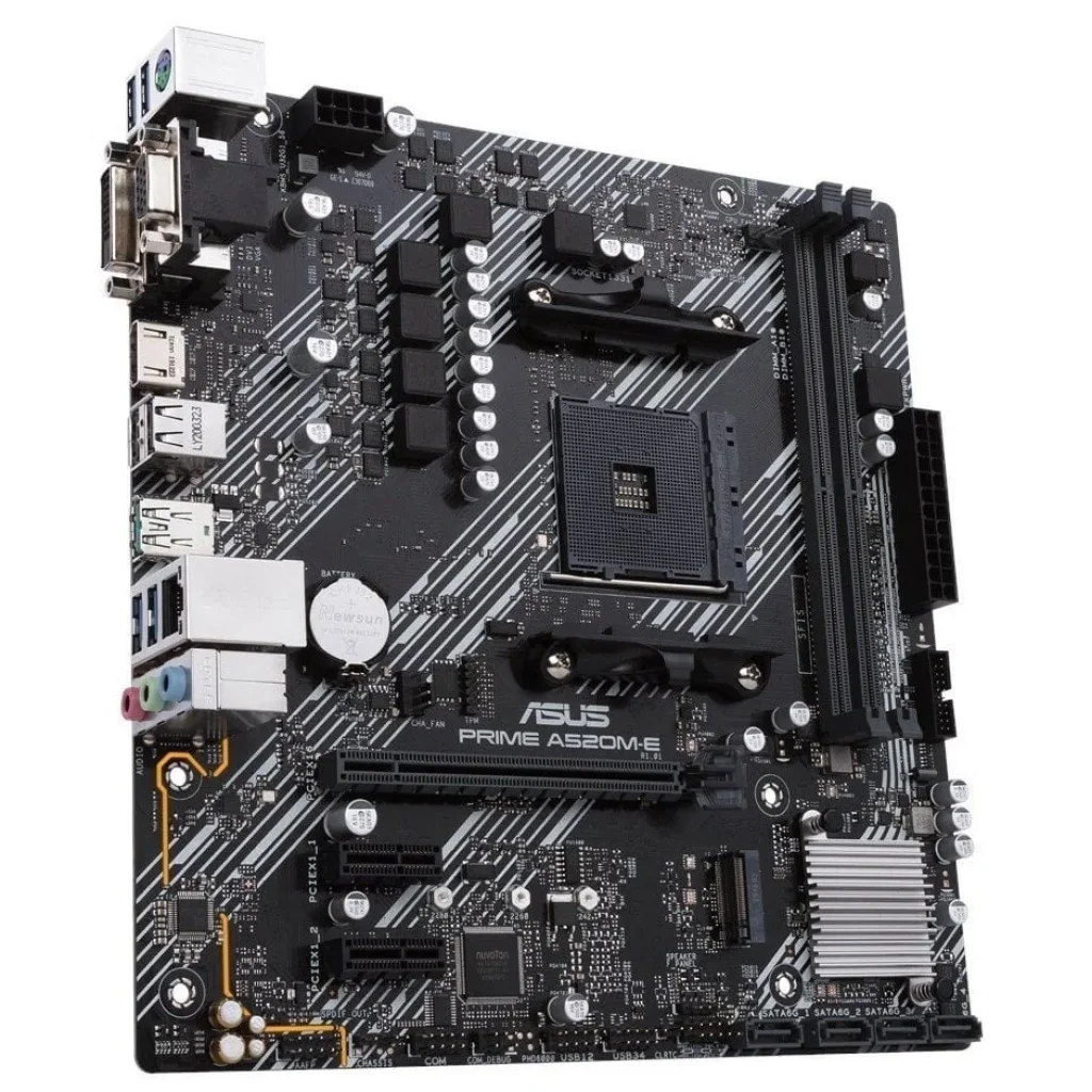 Материнська плата Asus Prime A520M-E/CSM Socket AM4 UA