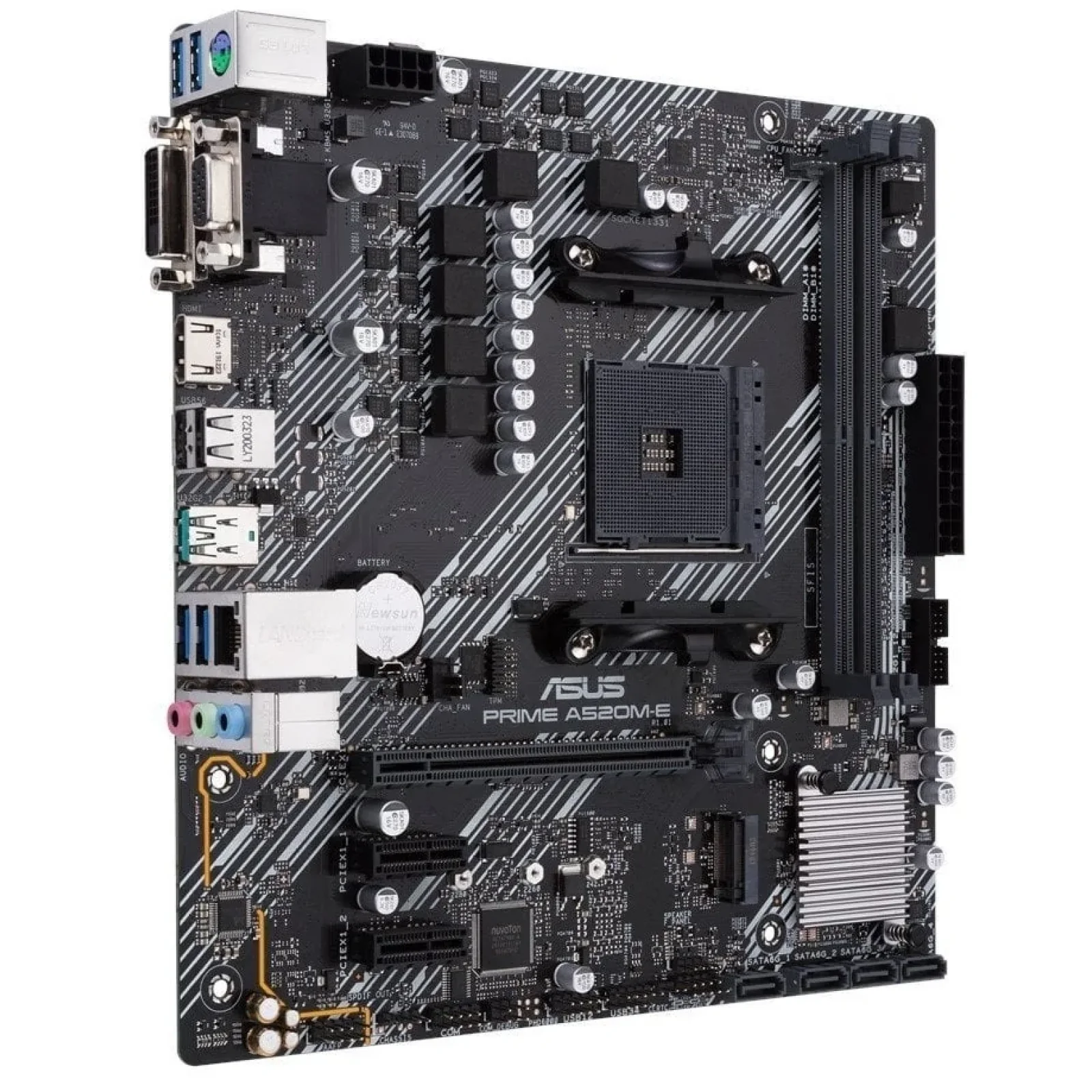 Материнская плата Asus Prime A520M-E/CSM Socket AM4 UA
