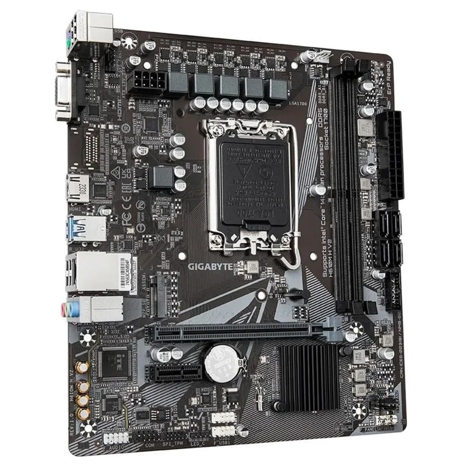 Материнська плата Gigabyte H610M H V2 Socket 1700 UA