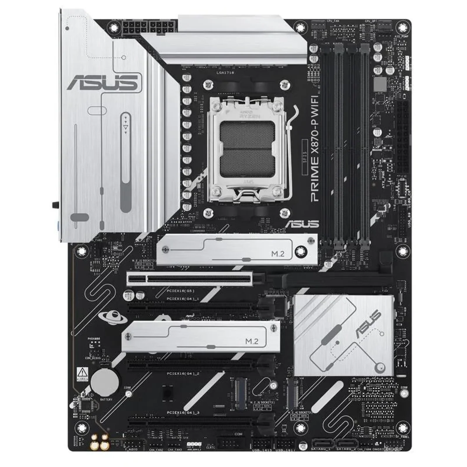 Материнская плата Asus Prime X870-P WiFi Socket AM5 UA